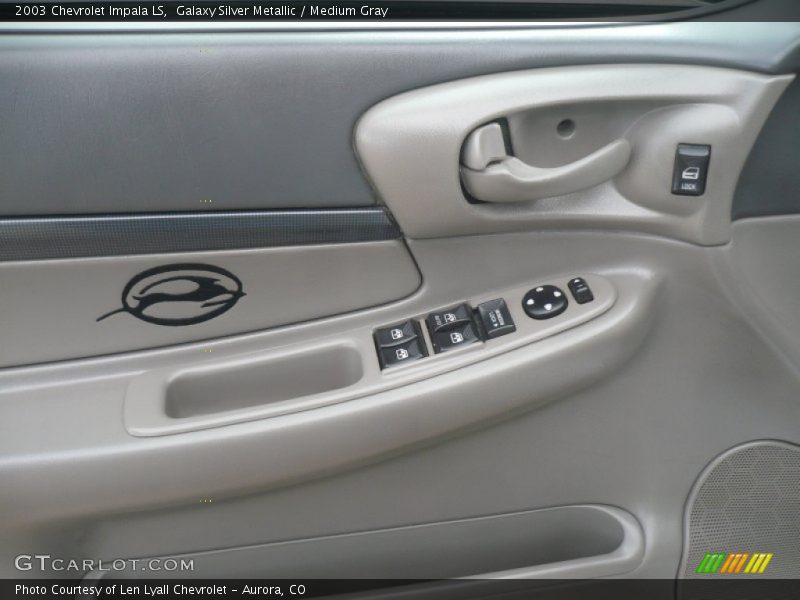 Galaxy Silver Metallic / Medium Gray 2003 Chevrolet Impala LS