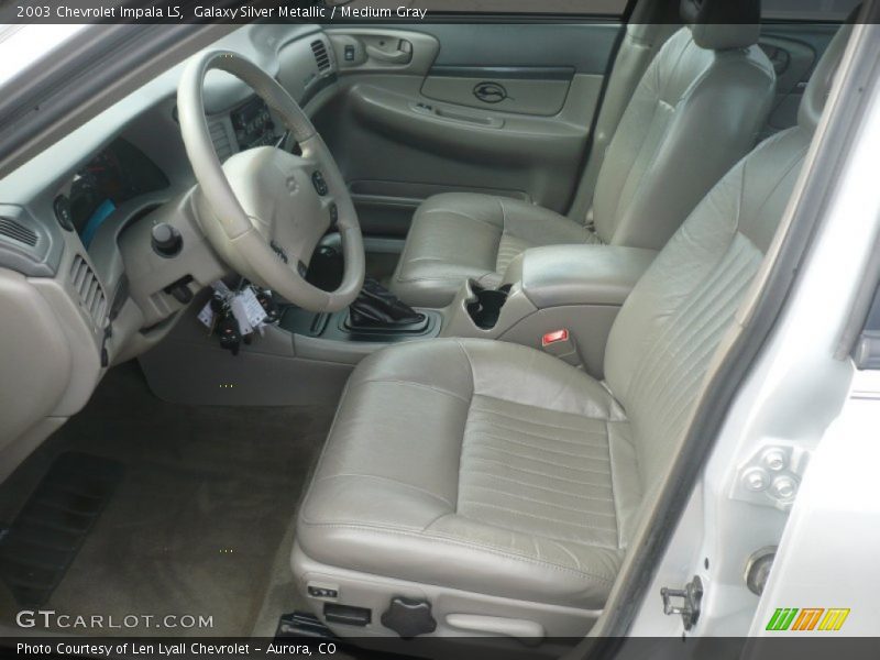 Galaxy Silver Metallic / Medium Gray 2003 Chevrolet Impala LS