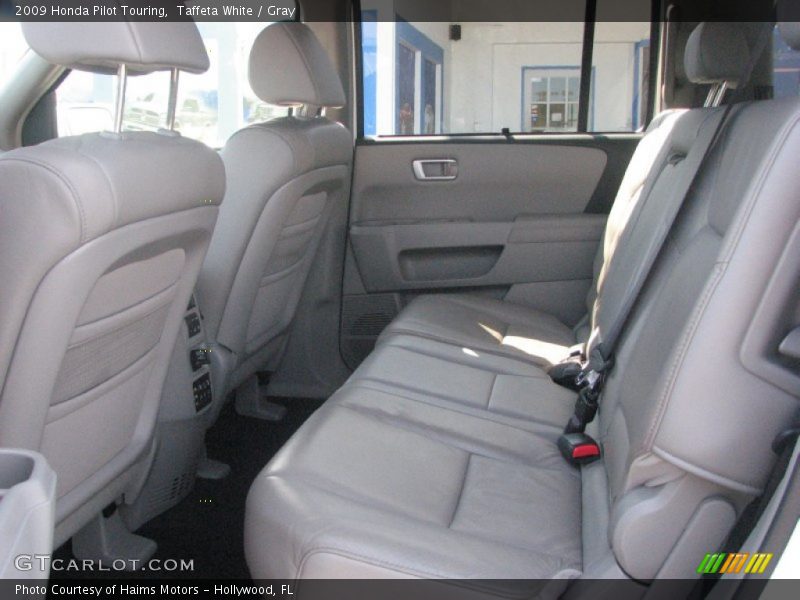 Taffeta White / Gray 2009 Honda Pilot Touring