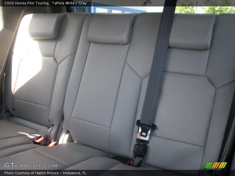 Taffeta White / Gray 2009 Honda Pilot Touring