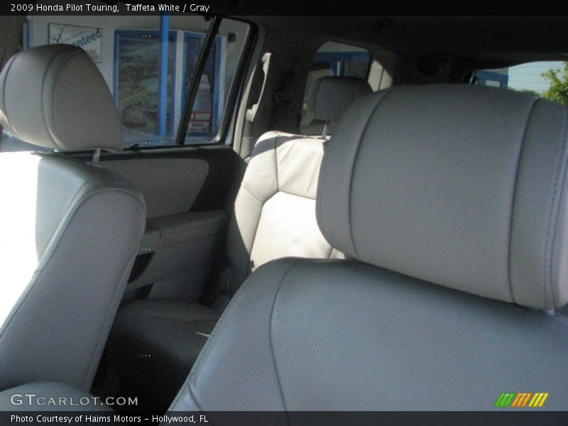 Taffeta White / Gray 2009 Honda Pilot Touring