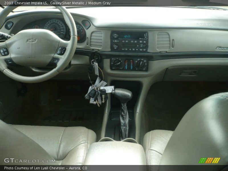 Galaxy Silver Metallic / Medium Gray 2003 Chevrolet Impala LS