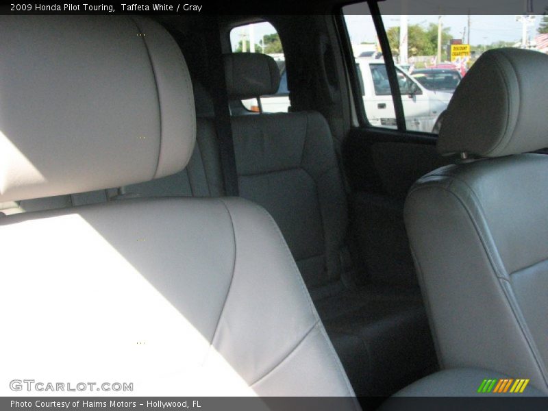 Taffeta White / Gray 2009 Honda Pilot Touring