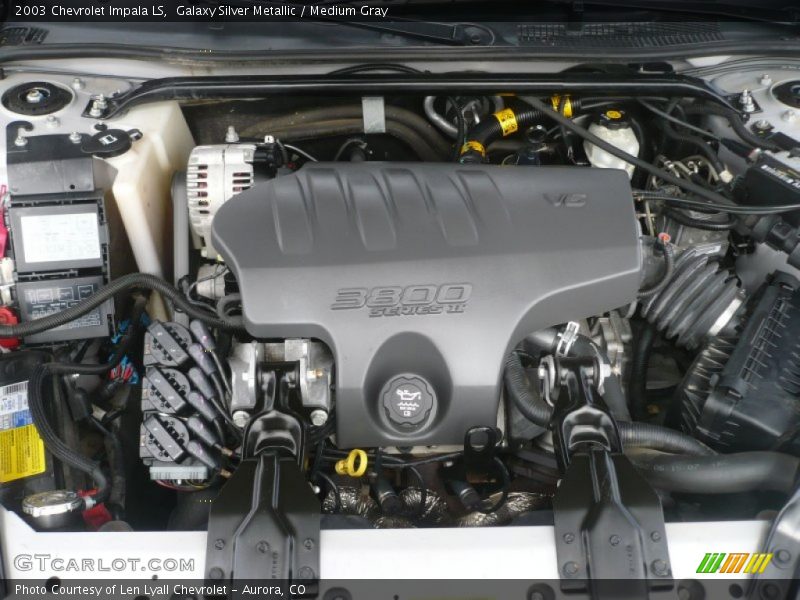 Galaxy Silver Metallic / Medium Gray 2003 Chevrolet Impala LS