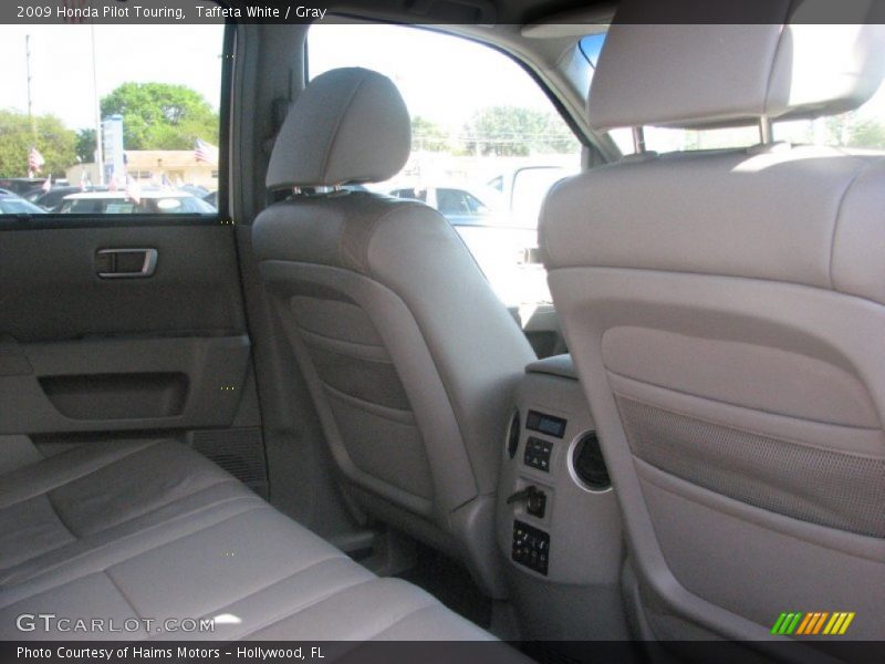Taffeta White / Gray 2009 Honda Pilot Touring