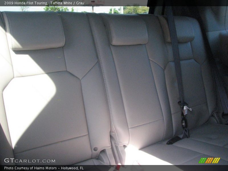 Taffeta White / Gray 2009 Honda Pilot Touring