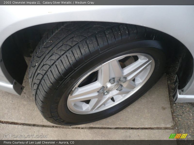 Galaxy Silver Metallic / Medium Gray 2003 Chevrolet Impala LS