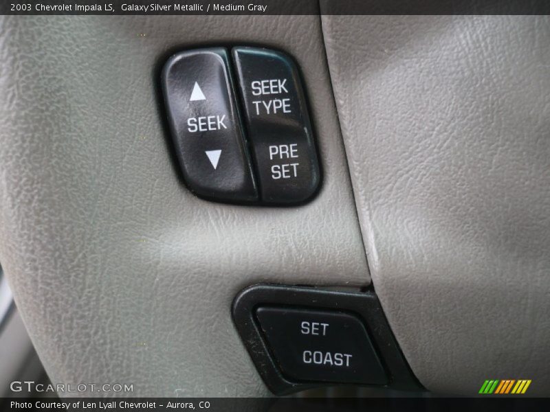 Galaxy Silver Metallic / Medium Gray 2003 Chevrolet Impala LS