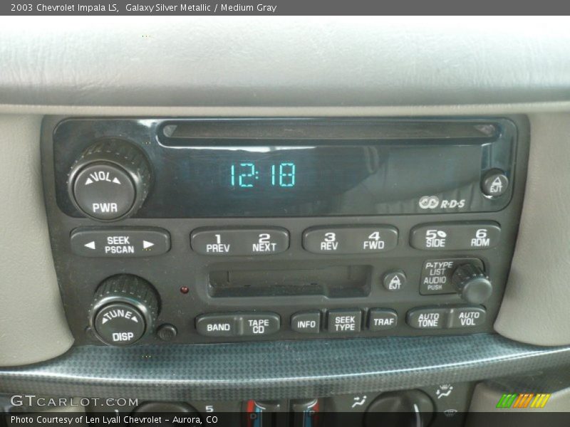 Galaxy Silver Metallic / Medium Gray 2003 Chevrolet Impala LS