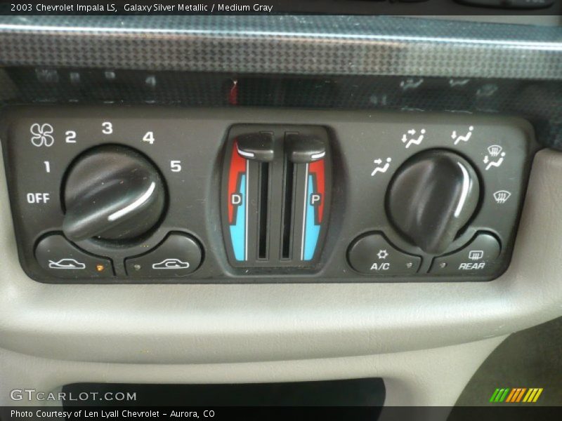 Galaxy Silver Metallic / Medium Gray 2003 Chevrolet Impala LS