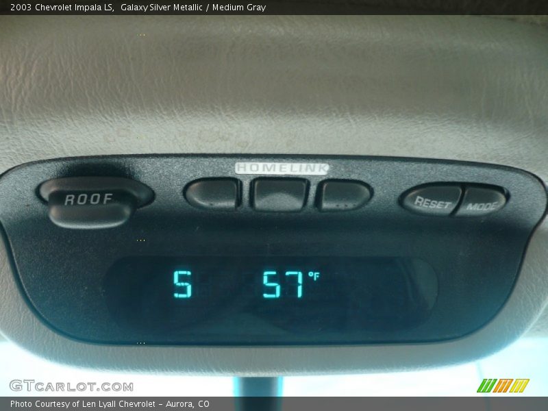 Galaxy Silver Metallic / Medium Gray 2003 Chevrolet Impala LS
