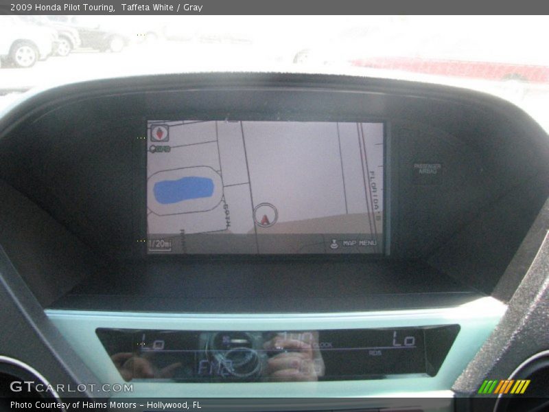 Taffeta White / Gray 2009 Honda Pilot Touring