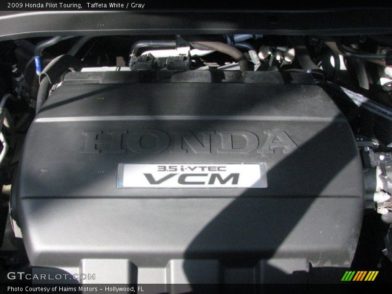 Taffeta White / Gray 2009 Honda Pilot Touring