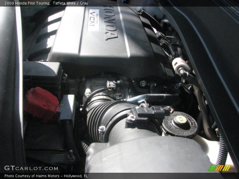 Taffeta White / Gray 2009 Honda Pilot Touring