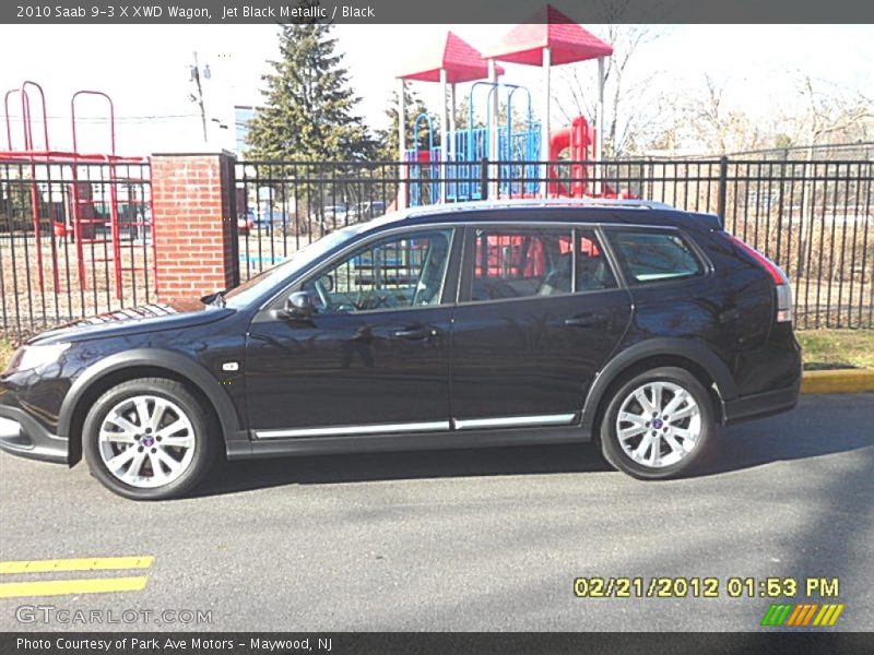 Jet Black Metallic / Black 2010 Saab 9-3 X XWD Wagon