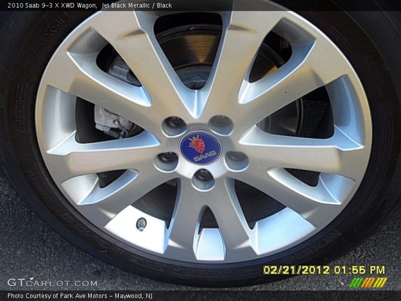 Jet Black Metallic / Black 2010 Saab 9-3 X XWD Wagon