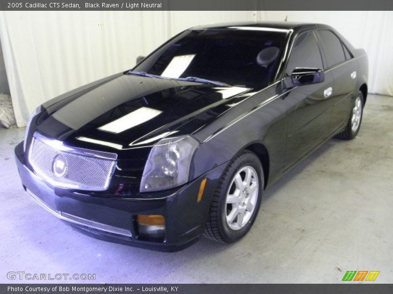 Black Raven / Light Neutral 2005 Cadillac CTS Sedan