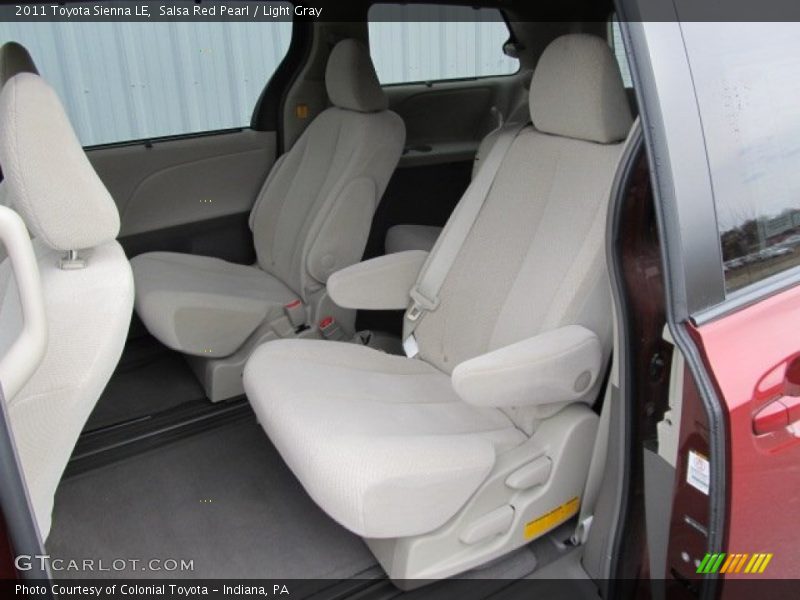 Salsa Red Pearl / Light Gray 2011 Toyota Sienna LE