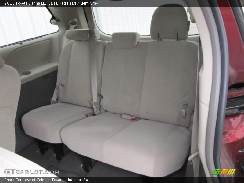 Salsa Red Pearl / Light Gray 2011 Toyota Sienna LE