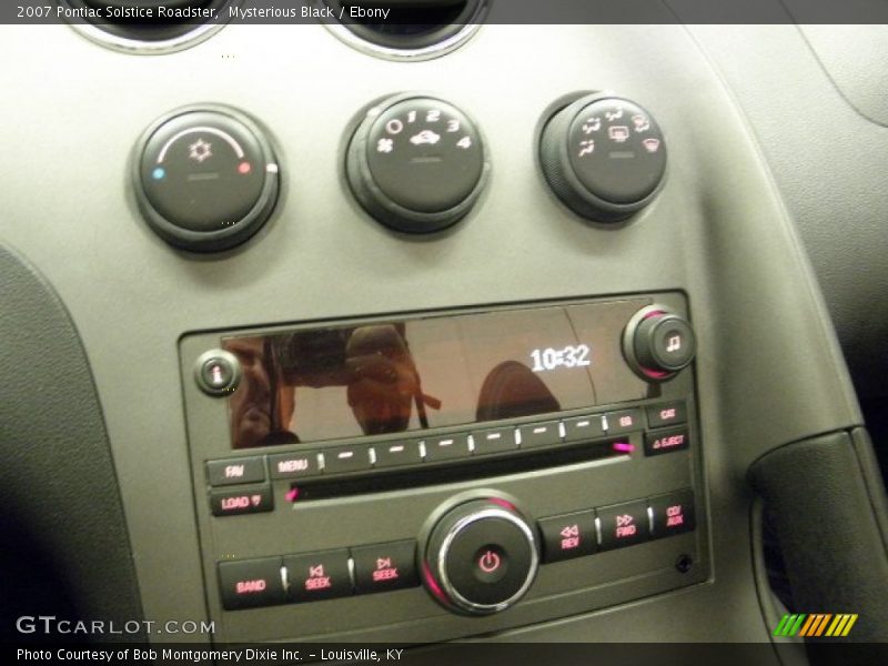 Mysterious Black / Ebony 2007 Pontiac Solstice Roadster