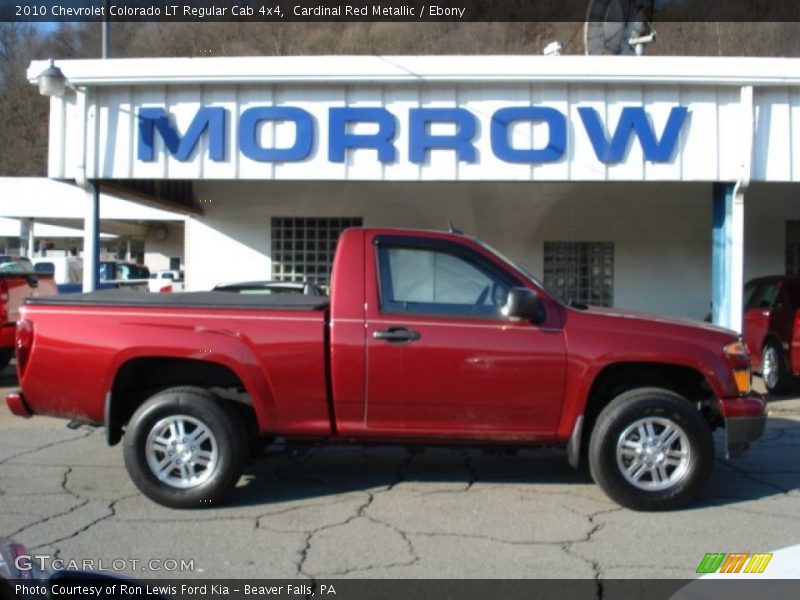 Cardinal Red Metallic / Ebony 2010 Chevrolet Colorado LT Regular Cab 4x4