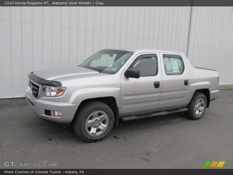 Alabaster Silver Metallic / Gray 2010 Honda Ridgeline RT