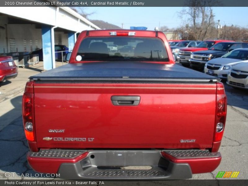 Cardinal Red Metallic / Ebony 2010 Chevrolet Colorado LT Regular Cab 4x4