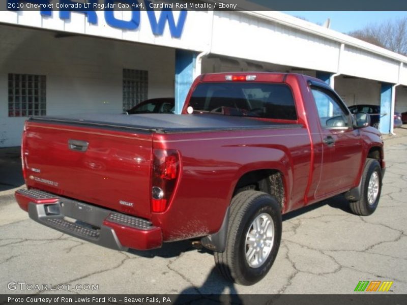 Cardinal Red Metallic / Ebony 2010 Chevrolet Colorado LT Regular Cab 4x4