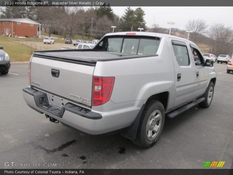 Alabaster Silver Metallic / Gray 2010 Honda Ridgeline RT