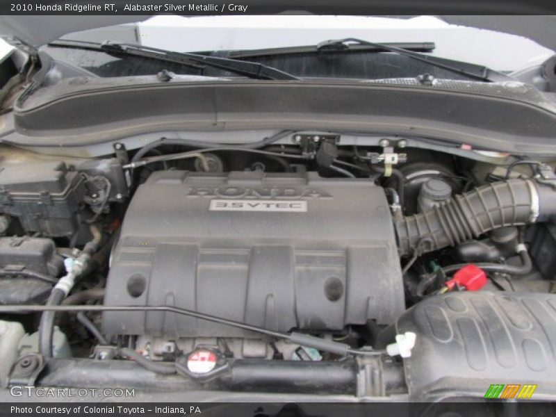 Alabaster Silver Metallic / Gray 2010 Honda Ridgeline RT