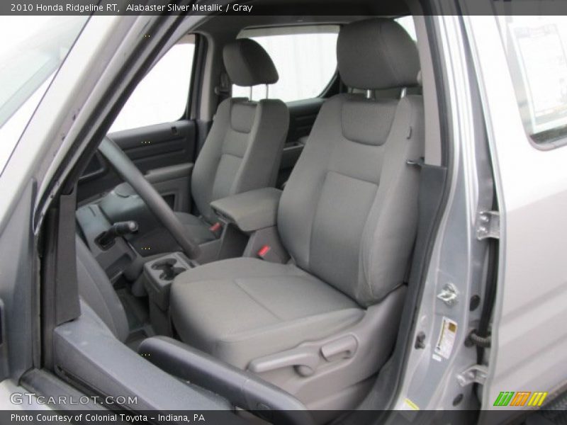 Alabaster Silver Metallic / Gray 2010 Honda Ridgeline RT