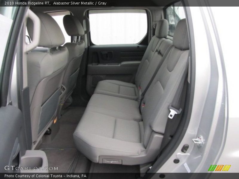 Alabaster Silver Metallic / Gray 2010 Honda Ridgeline RT