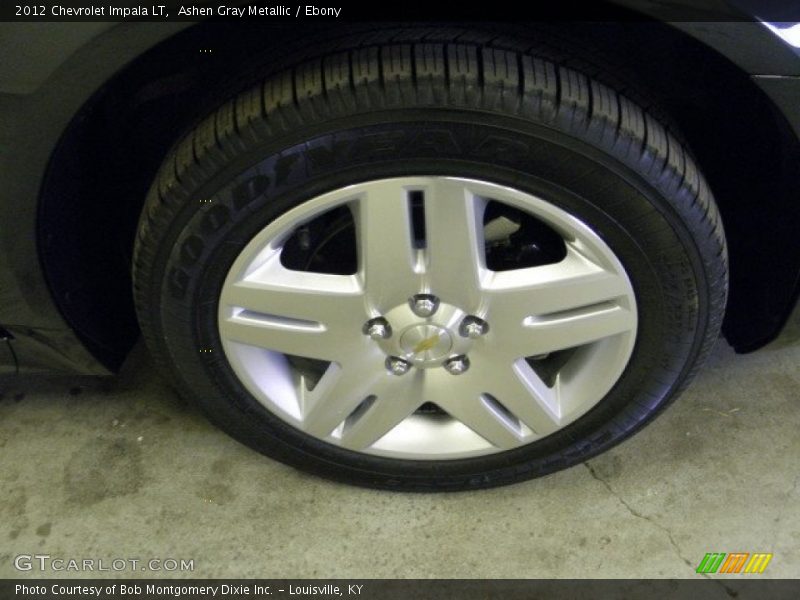 Ashen Gray Metallic / Ebony 2012 Chevrolet Impala LT