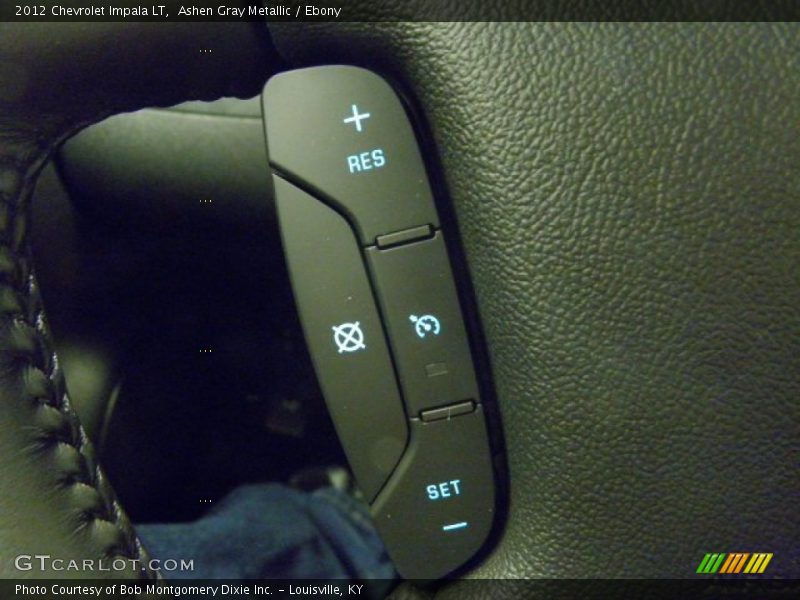 Ashen Gray Metallic / Ebony 2012 Chevrolet Impala LT
