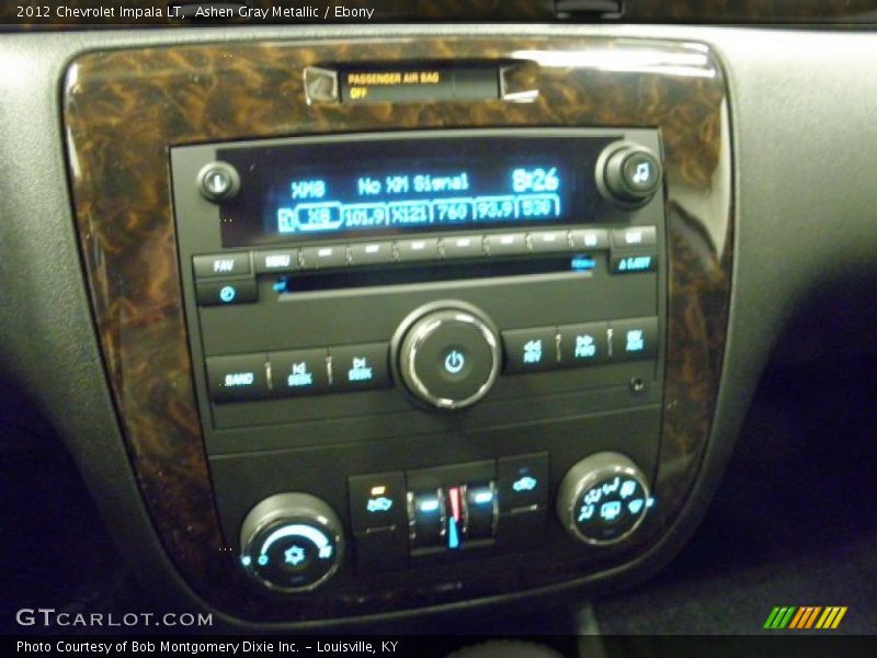 Ashen Gray Metallic / Ebony 2012 Chevrolet Impala LT