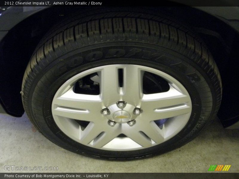 Ashen Gray Metallic / Ebony 2012 Chevrolet Impala LT