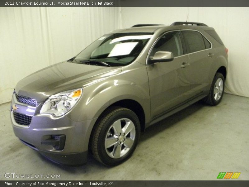 Mocha Steel Metallic / Jet Black 2012 Chevrolet Equinox LT