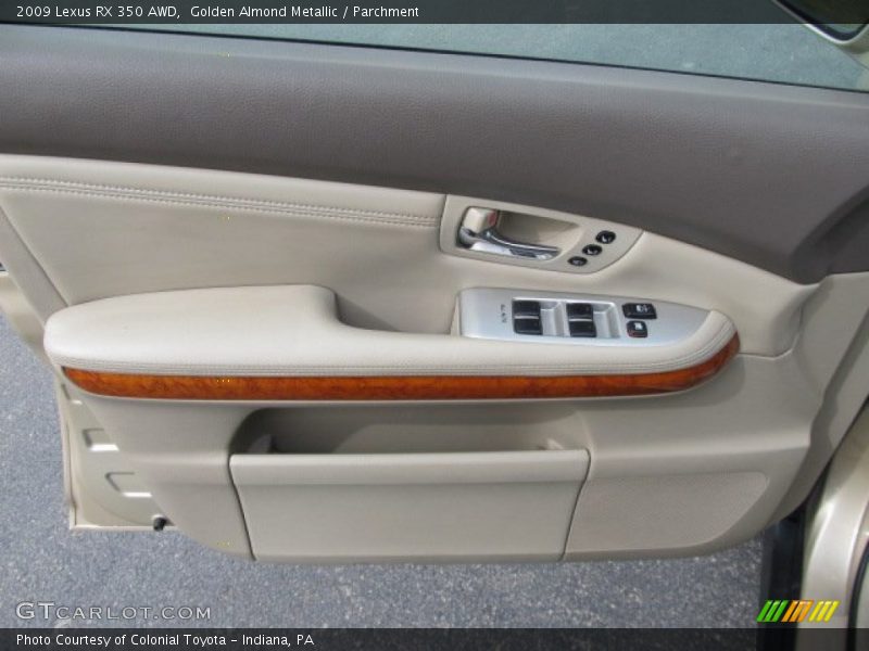 Door Panel of 2009 RX 350 AWD