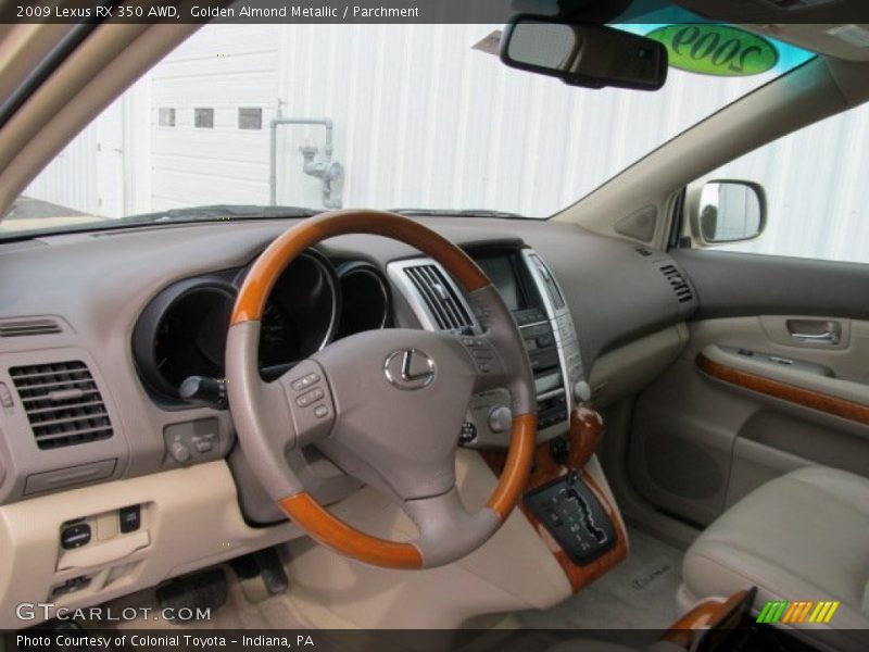  2009 RX 350 AWD Parchment Interior