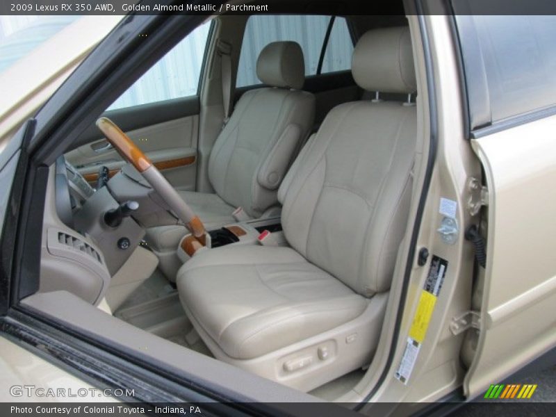  2009 RX 350 AWD Parchment Interior