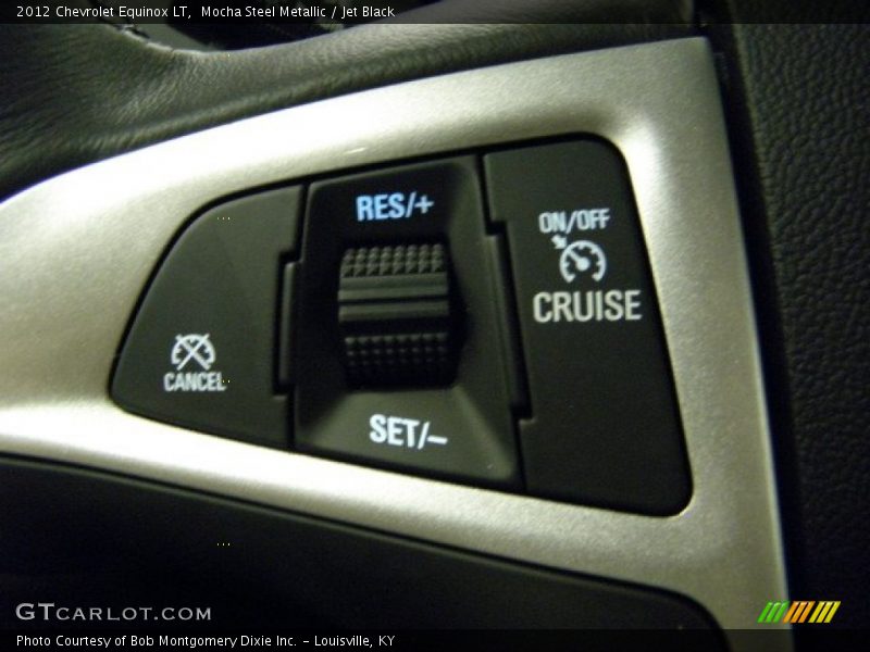 Mocha Steel Metallic / Jet Black 2012 Chevrolet Equinox LT