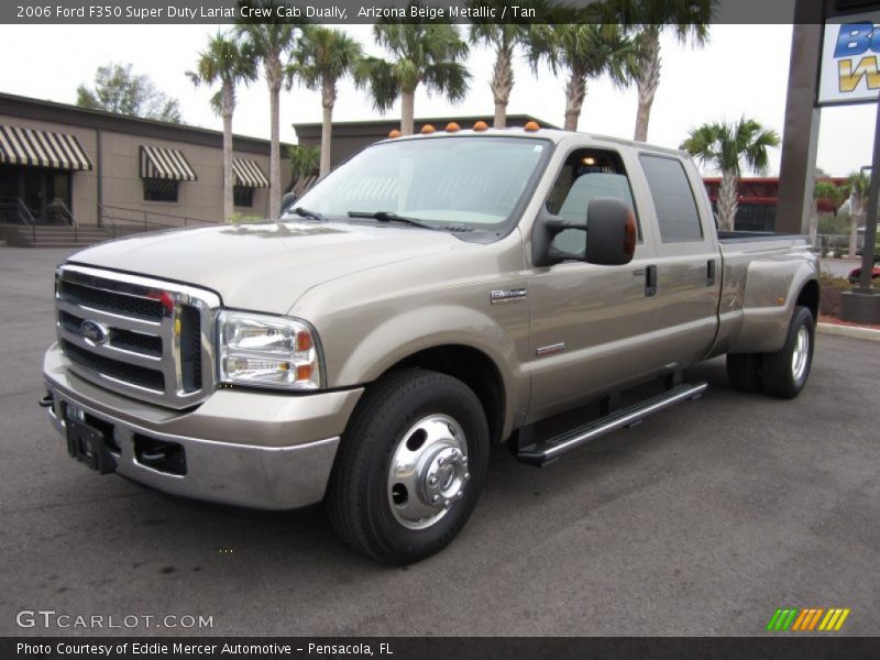 Front 3/4 View of 2006 F350 Super Duty Lariat Crew Cab Dually
