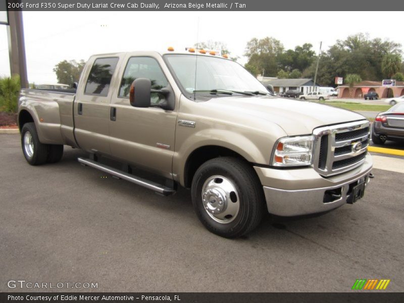 Front 3/4 View of 2006 F350 Super Duty Lariat Crew Cab Dually