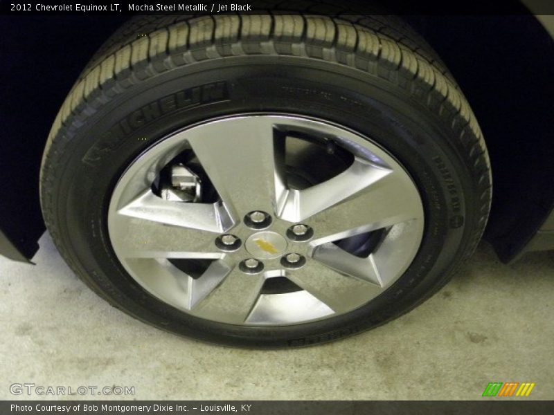 Mocha Steel Metallic / Jet Black 2012 Chevrolet Equinox LT