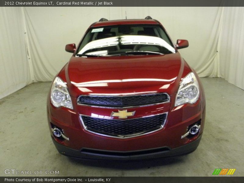 Cardinal Red Metallic / Jet Black 2012 Chevrolet Equinox LT