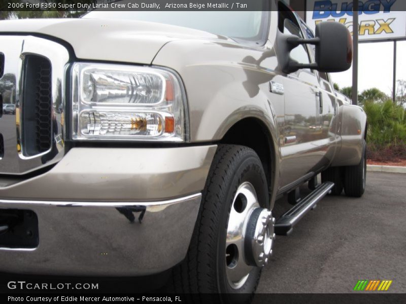 Arizona Beige Metallic / Tan 2006 Ford F350 Super Duty Lariat Crew Cab Dually