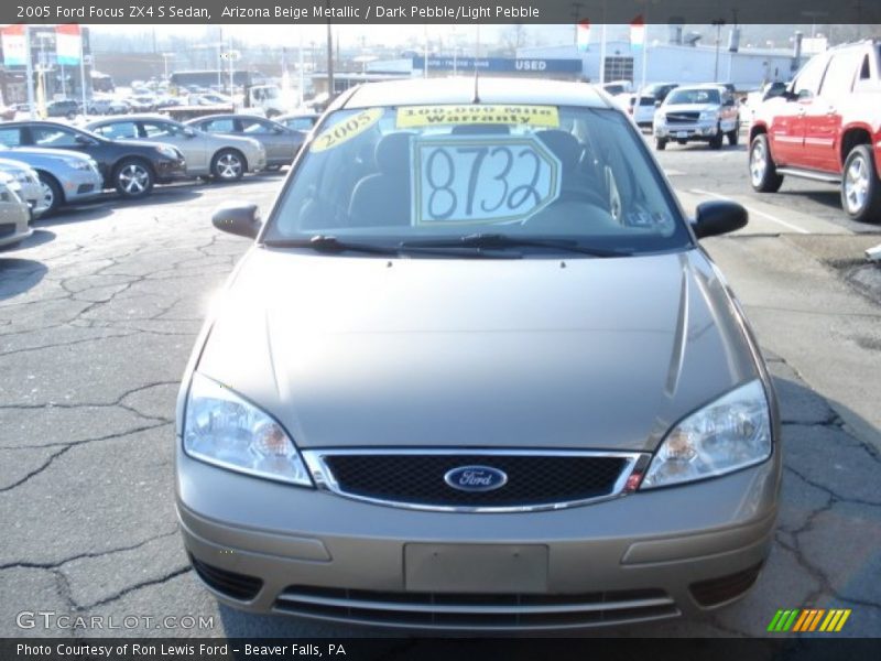 Arizona Beige Metallic / Dark Pebble/Light Pebble 2005 Ford Focus ZX4 S Sedan