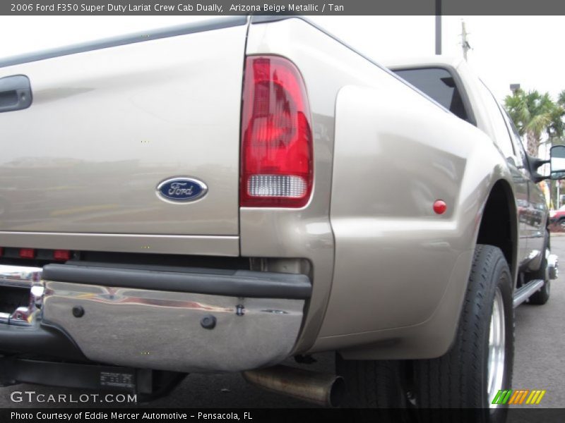 Arizona Beige Metallic / Tan 2006 Ford F350 Super Duty Lariat Crew Cab Dually