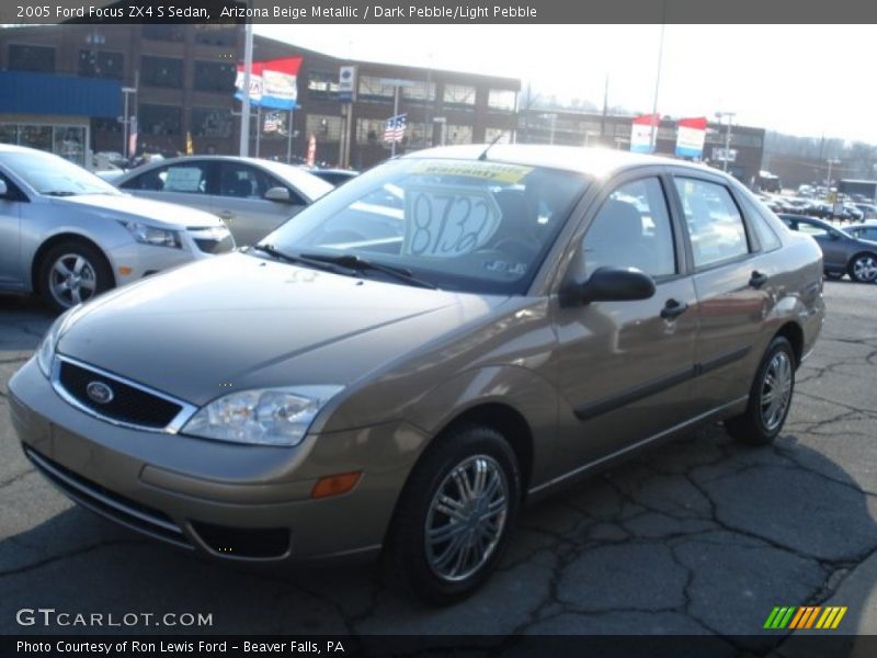 Arizona Beige Metallic / Dark Pebble/Light Pebble 2005 Ford Focus ZX4 S Sedan