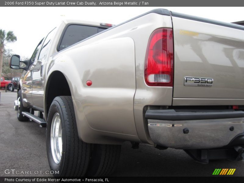 Arizona Beige Metallic / Tan 2006 Ford F350 Super Duty Lariat Crew Cab Dually